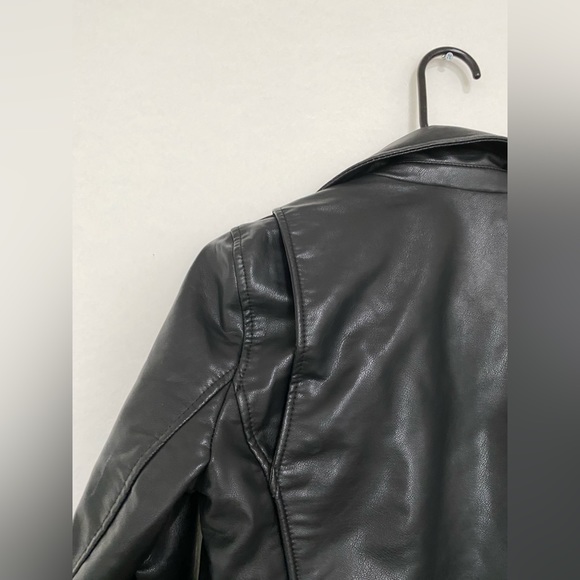 NWOT Zara Faux Leather Moto Jacket - Picture 8 of 8